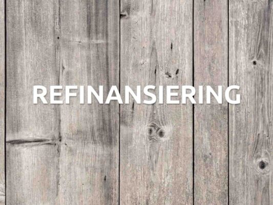 refinansiering hos en låneförmedlare